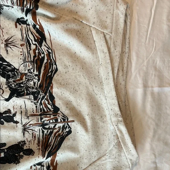 Ariat Western Graphic Cream Sweater - Picture 4 of 4